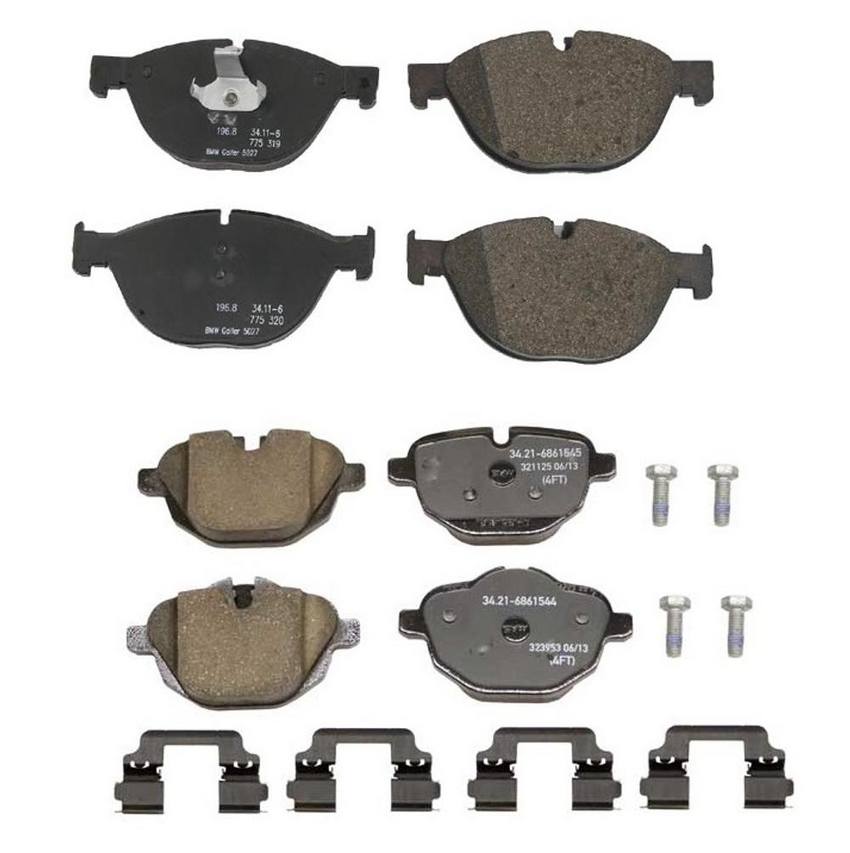 BMW Disc Brakes Kit - Pads Front and Rear